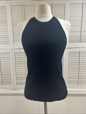 New Fate Black Halter Neck Tank Top